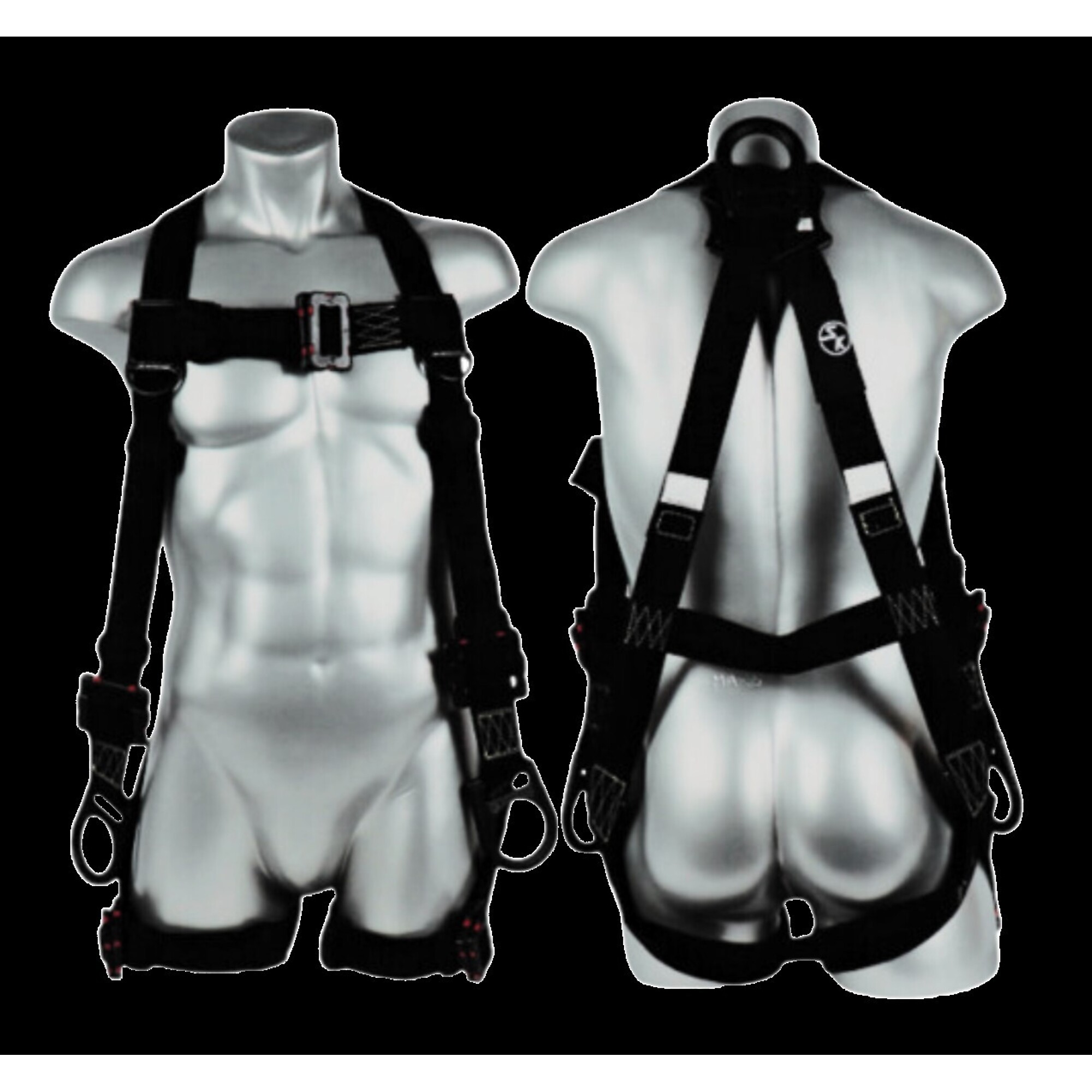 Safe Keeper 5-Point Adjustable Full-Body Arc Flash Harness - One Size, 340-Lb. Capacity, Fire Resistant, Dielectric D-Rings, Model# FAP15507